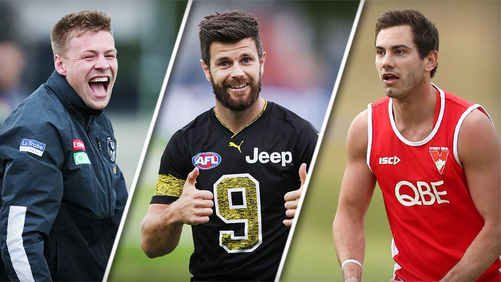 In-The-Mix-R11-2019-AFL.jpg Jordan De Goey, Trent Cotchin and Daniel Menzel are in the frame for selection this weekend - AFL,Adelaide Crows,Brisbane Lions,Carlton Blues,Collingwood Magpies,Essendon Bombers,Fremantle Dockers,Geelong Cats,Gold Coast Suns,GWS Giants,Hawthorn Hawks,Melbourne Demons,North Melbourne Kangaroos,Port Adelaide Power,Richmond Tigers,St Kilda Saints,Sydney Swans,West Coast Eagles,Western Bulldogs,News,In the Mix